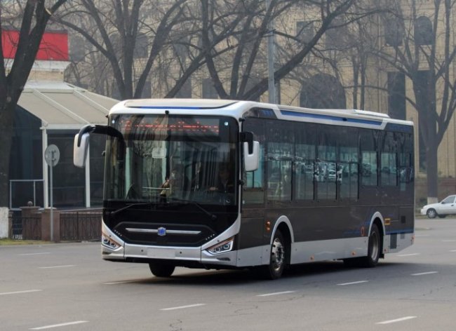 В Ташкенте запустили еще один электробус