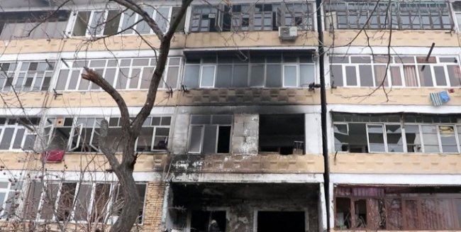 В Андижане произошел взрыв газа в многоэтажном доме