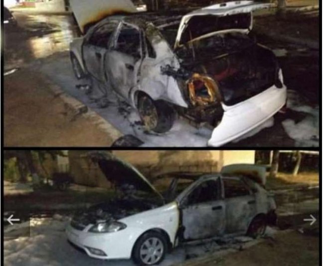 В Кашкадарьинской области женщина сожгла два автомобиля бывшего супруга