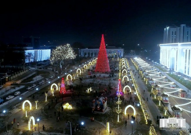 В хокимияте Ташкента рассказали о праздничных мероприятиях в честь Нового года