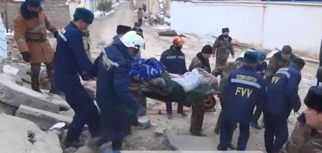 Видео: В Кашкадарьинской области в жилом доме произошел взрыв газа