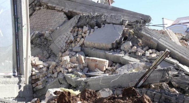 В Джизаке возбуждено уголовное дело по факту разрушения многоэтажного дома