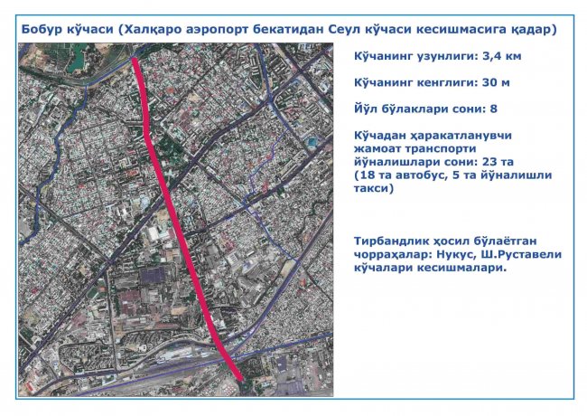 В Ташкенте появятся специальные полосы для движения специализированного автотранспорта