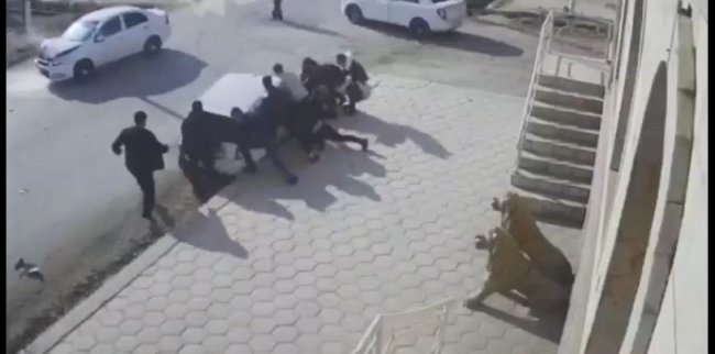 Видео: В Самаркандской области в результате ДТП женщину задавил Spark