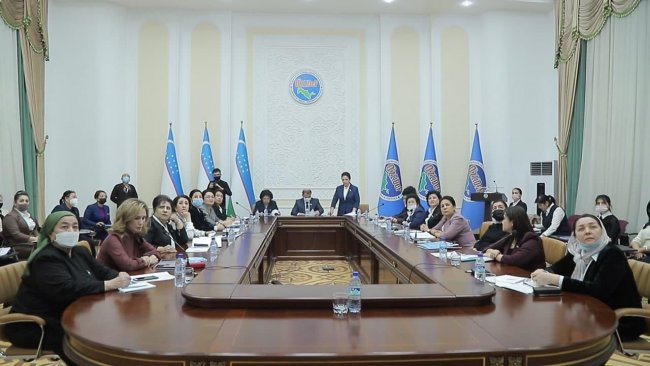 «Женским крылом» УзЛиДеП на основе намеченных в Послании задач разработан план мероприятий