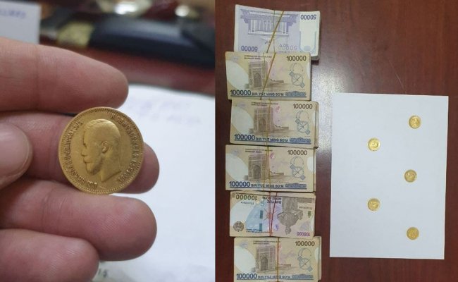 В Ташкенте женщина пыталась продать поддельные золотые монеты царской России