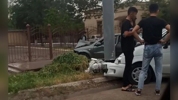 Из-за несоблюдения правил дорожного движения в Ташкенте произошло ДТП