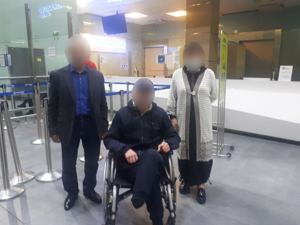 Узбекистанец, потерявший обе ноги в России, возвращен на Родину