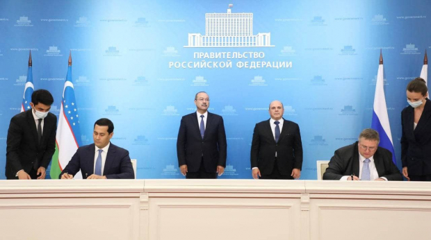 Узбекистан и Россия планируют довести торговый оборот до 10 млрд долларов