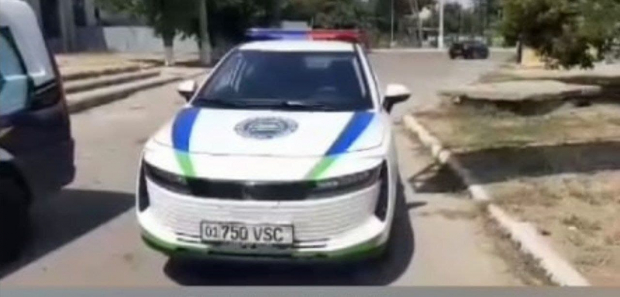 Видео: В Ташкенте инспекторы ДПС получили электромобили