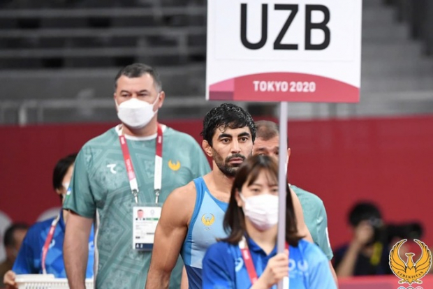 Борец вольного стиля Бекзод Абдурахманов завоевал «бронзу» на Олимпиаде в Токио