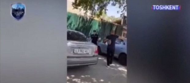 В Ташкенте пьяный мужчина ранил сотрудника национальной гвардии осколком стекла