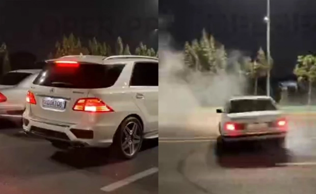 В Ташкенте наказаны водители, устроившие ночной дрифт на BMW и Mercedes-Benz