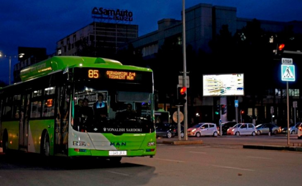 В Ташкенте появятся отдельные полосы для общественного и специального транспорта