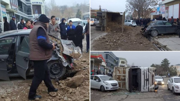 В Ташкентской области произошло крупное ДТП