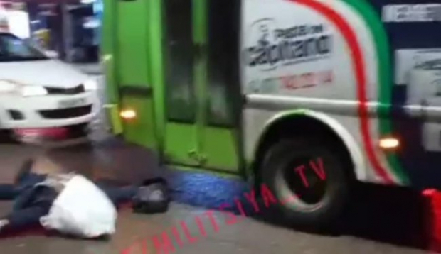 В Ташкенте автобус сбил пешехода