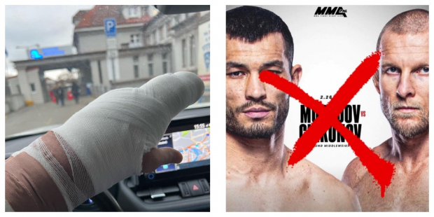 Пятый бой Махмуда Мурадова в UFC отменен