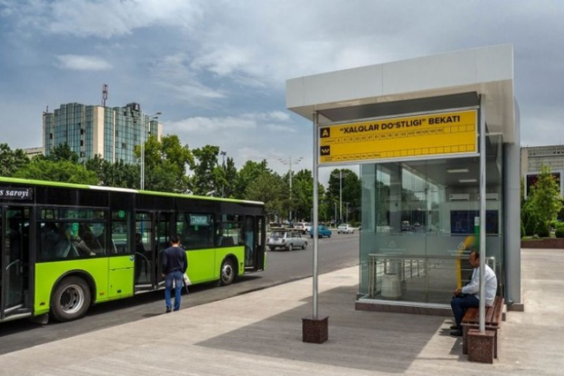 В Ташкенте возьмутся за автобусные остановки