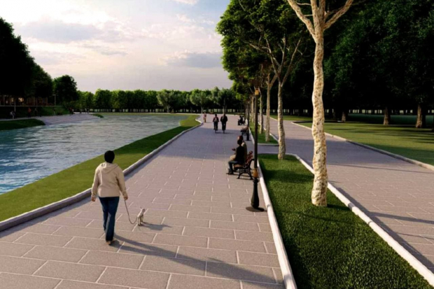 Стало известно, как изменится парк Гафура Гуляма. Фото проекта реконструкции