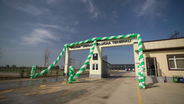 В Ташкентской области состоялось открытие приграничного таможенного терминала