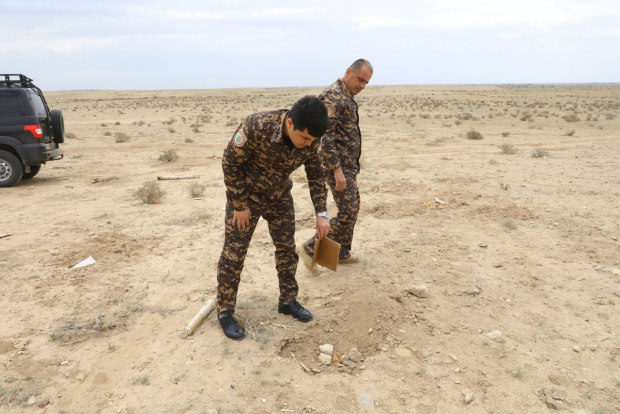 В Сурхадарьинской области задержали 8 человек, которые занимались незаконными раскопками