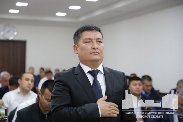 В Самаркандской области назначили нового заместителя хокима