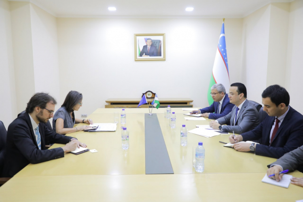 13 мая в Ташкенте прошло обсуждение вступления Узбекистана в ВТО с главой делегации Европейского Союза