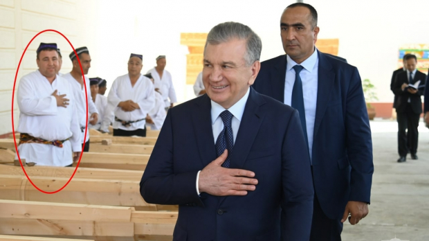 Ремесленники на фото с президентом Узбекистана оказались водителем хокима и замдиректора школы