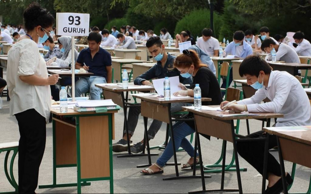 Стало известно, сколько часов получат узбекские абитуриенты для решения тестов