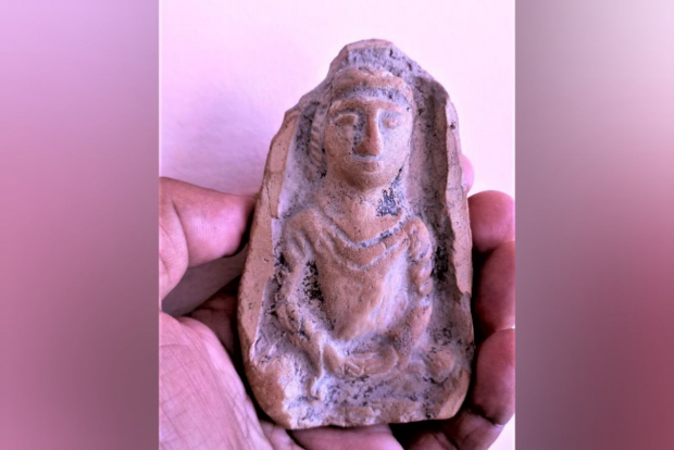 В Сурхандарьинской области обнаружена древняя статуэтка Будды