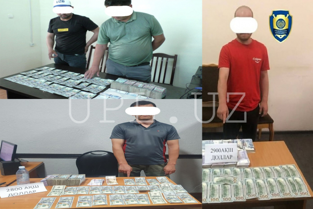 Оперативники пресекли случаи незаконного обмена иностранной валюты в трёх регионах Узбекистана