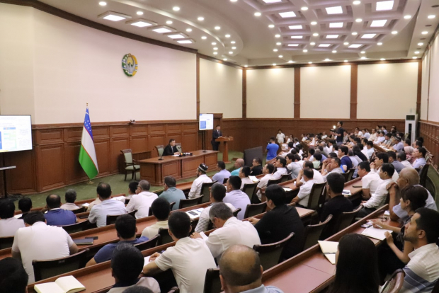 Сотрудники Центра кибербезопасности МВД провели конференцию для предприятий и организаций Андижанской области