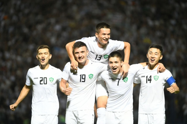 Молодежная сборная Узбекистана победила Катар со счетом 6:0