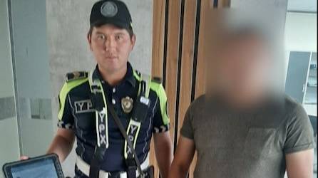 Сотрудником ДПС в Ангрене задержан разыскиваемый житель Андижанской области