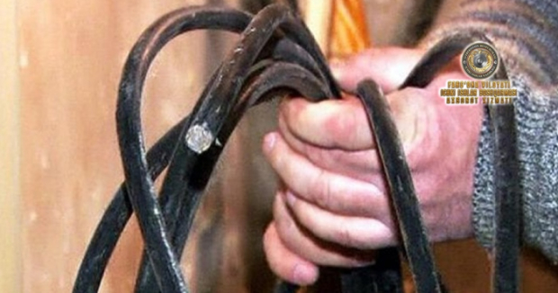 Вору который украл кабель в Ферганской области грозит до 5 лет лишения свободы