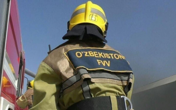 В Самаркандской области произошел пожар в торговой точке