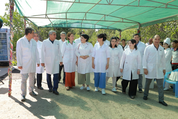 В регионах Узбекистана проводят медицинские осмотры лучшие врачи Республики