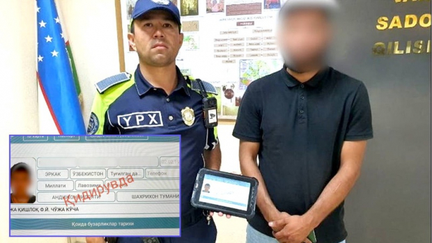 Житель Андижанской области более 2-х лет уклонялся от уплаты алиментов и был задержан сотрудником ДПС в Ташкенте