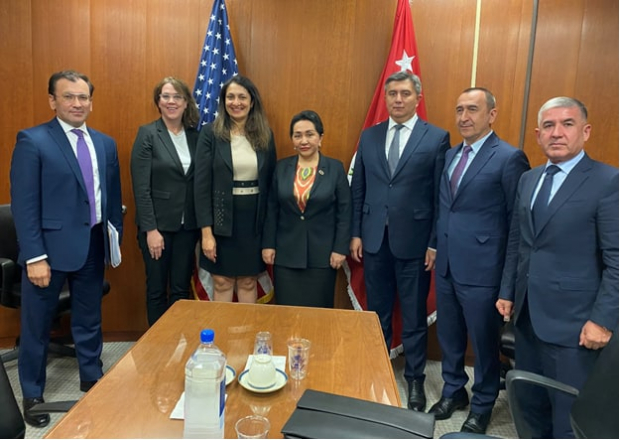 Танзила Нарбаева встретилась с заместителем госсекретаря США