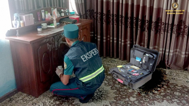 Криминалисты из Андижанской области выявили причастного к воровству по отпечаткам пальцев