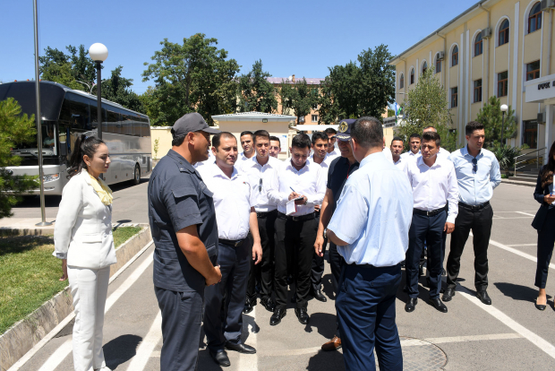Делегация Академии национальной полиции Турции ознакомилась с деятельностью ГУВД Ташкента