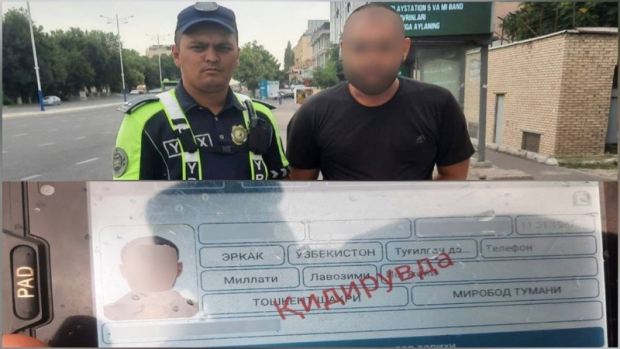 В Мирзо-Улугбекском районе задержан разыскиваемый мужчина, который уклонялся от уплаты алиментов