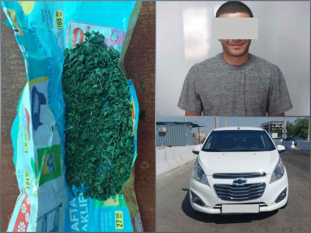 В Ташкенте задержан пассажир автомобиля «Spark» за незаконное хранение наркотических веществ