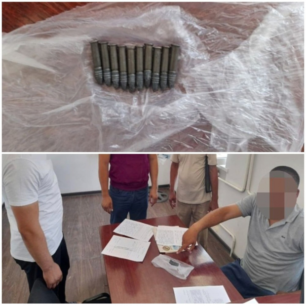 В доме жителя Янгиера было выявлено незаконное хранение боеприпасов