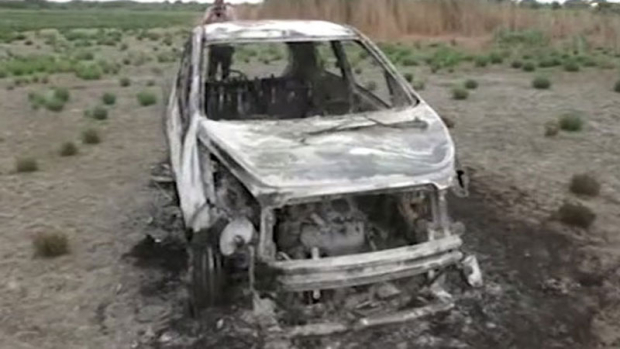 В Джизакской области двое молодых парней убили человека и сожгли его авто