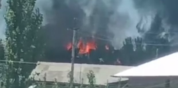 В Андижанской области произошло возгорание жилого дома