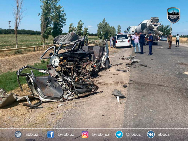 В результате ДТП в Бектемирском районе водитель автомобиля «Matiz» погиб на месте