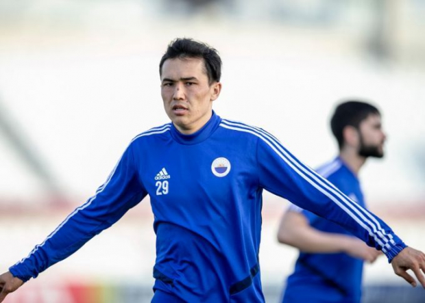 Отабек Шукуров стал первым узбекским футболистом в чемпионате Турции