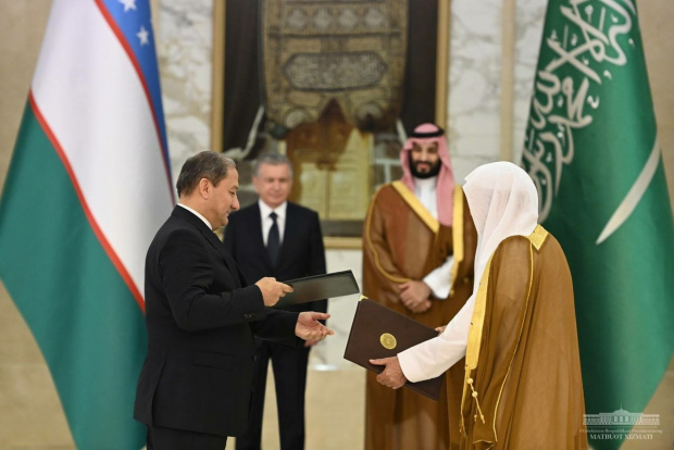 Состоялись переговоры делегации Узбекистана и Саудовской Аравии
