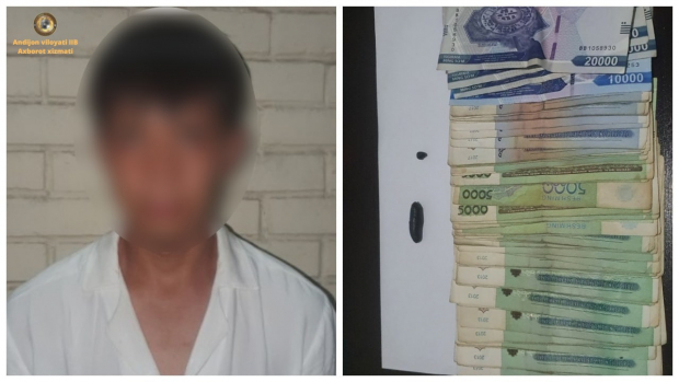 В Андижане задержали наркоторговца при продаже «гашиша»